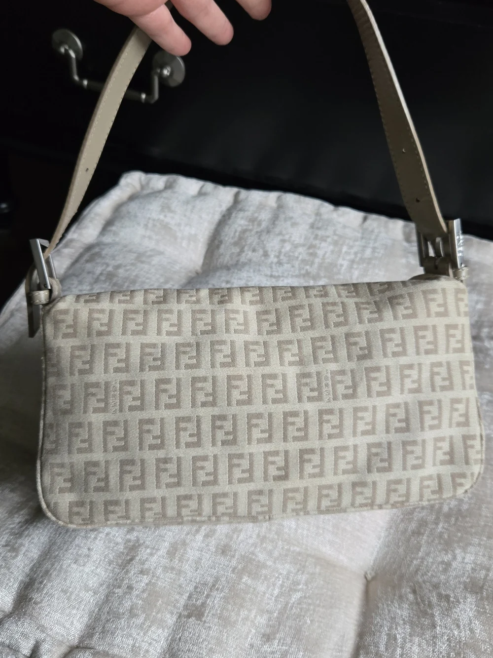 Fendi Zucchino FF Baguette - Picture 7 of 16